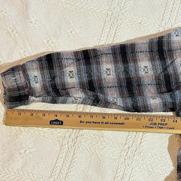 Men's Tangibles tight knit button down 90s Size L - Picture 4 of 9